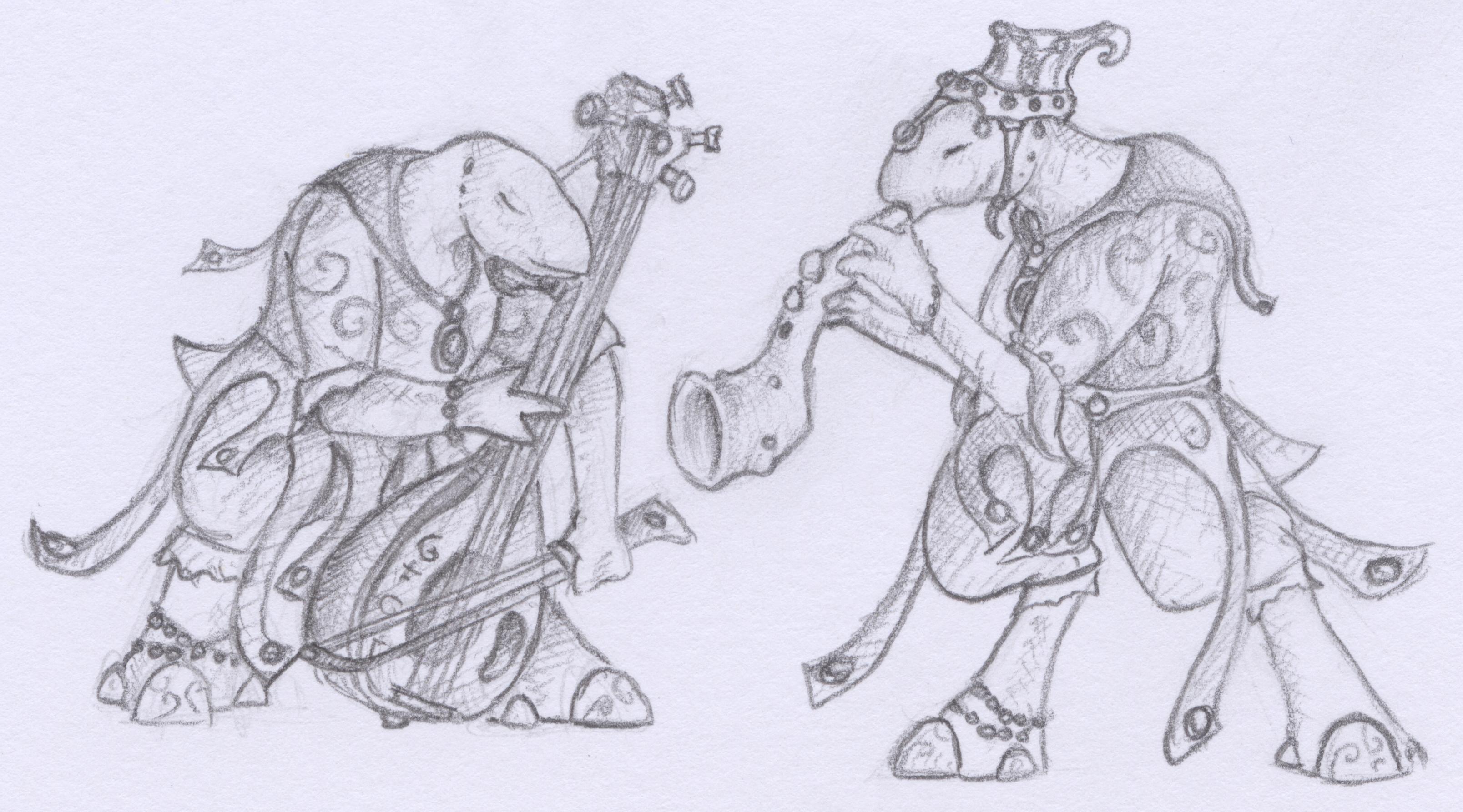 A couple of musicians