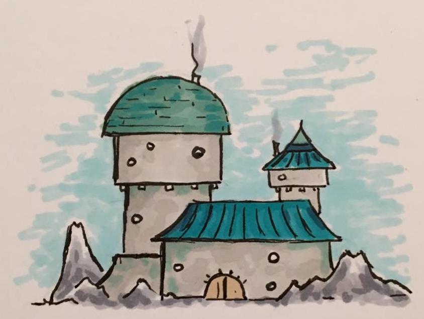A settlement to the north of the Empire, where the weather is less clement A settlement to the north of the Empire, where the weather is less clement