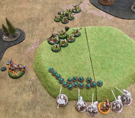 The kelahn moves onto the Orel Knights’ flank