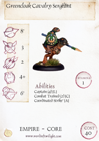 Greencloak Cavalry Sergeant