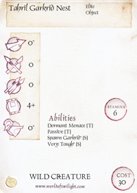 Tahril Garkrid Nest