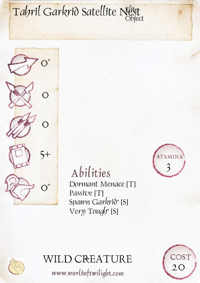 Tahril Garkrid Satellite Nest