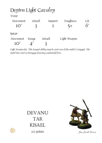 Deyirn Light Cavalry