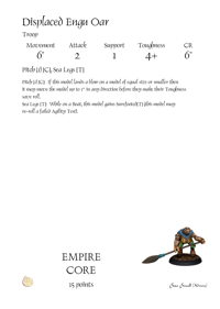 Displaced Engu Oar