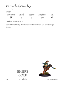 Greencloak Cavalry