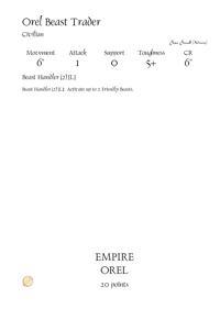 Orel Beast Trader