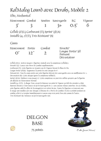 KalMalog Lourd avec Deraks, Modèle 2