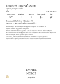 Étandard Impérial Monté